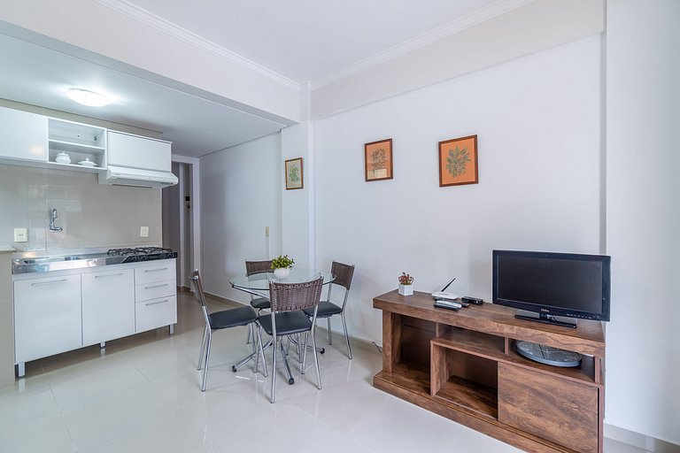 Apto 230m da Praia de Bombas - 2 dorms 4 pessoas