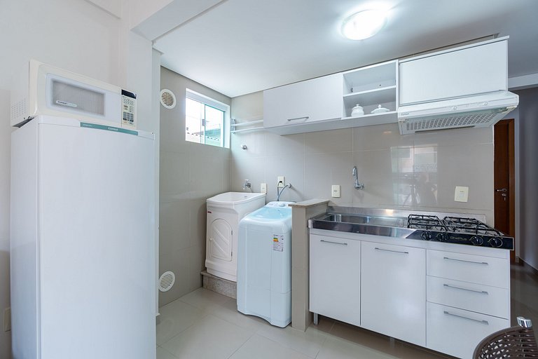 Apto 230m da Praia de Bombas - 2 dorms 4 pessoas