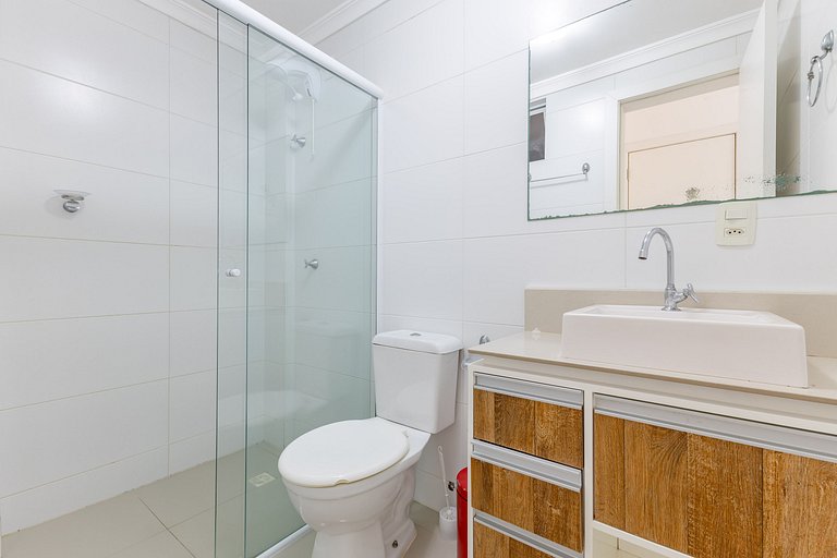 Apartamento em Bombas - Ótimo para Famílias - 2 dorms 5 pess