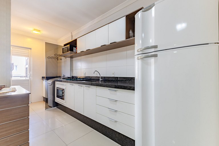 Apartamento em Bombas - Ótimo para Famílias - 2 dorms 5 pess