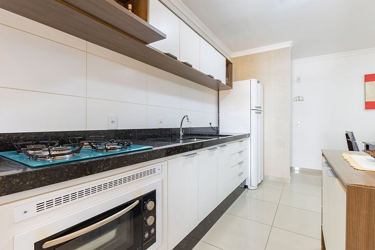 Apartamento em Bombas - Ótimo para Famílias - 2 dorms 5 pess