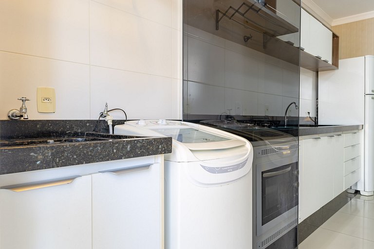 Apartamento em Bombas - Ótimo para Famílias - 2 dorms 5 pess