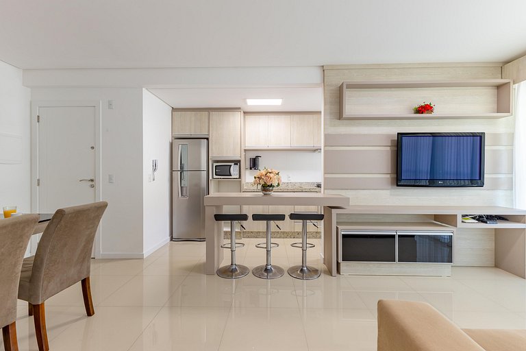 Apartamento 2 dormitorios na praia de Bombas