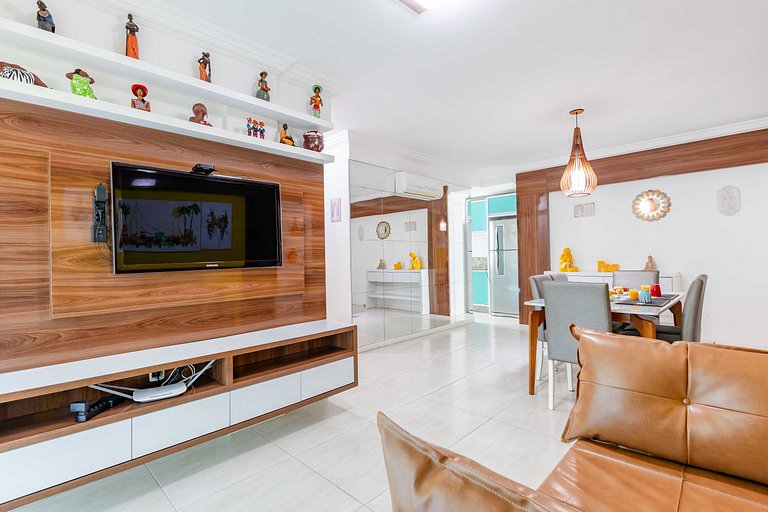Apartamento 2 dormitorios no Centro de Bombinhas.