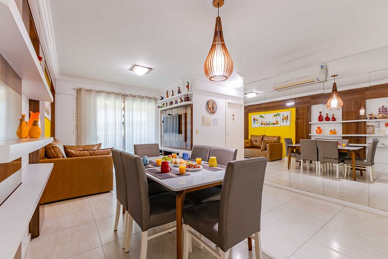 Apartamento 2 dormitorios no Centro de Bombinhas.
