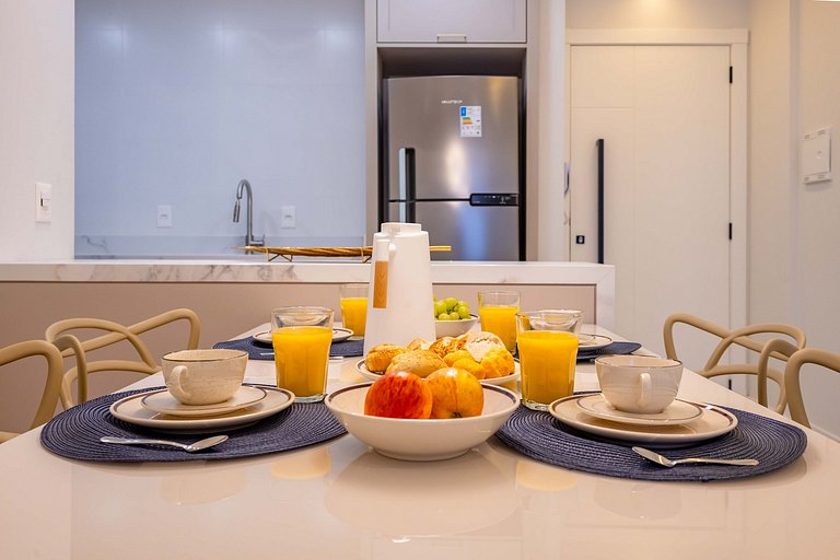 Apartamento alto padrão a 50 mts da praia