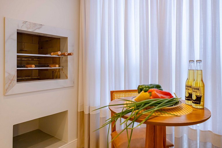 Apartamento alto padrão a 50 mts da praia